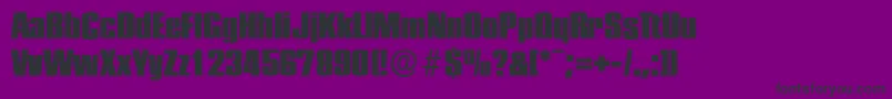 More about PlaketteserialHeavyRegular Font PlaketteserialHeavyRegular Font – Black Fonts on Purple Background