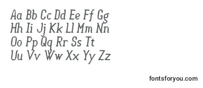 SemisweetItalic Font