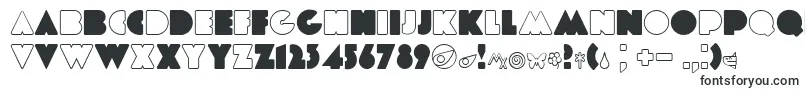 Etiaw3-fontti – Alkavat E:lla olevat fontit