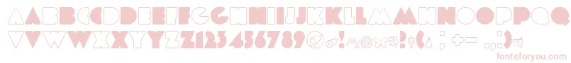 More about Etiaw3 Font Etiaw3 Font – Pink Fonts on White Background