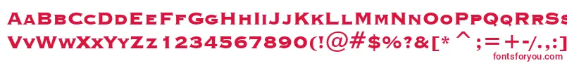 CopperplateGothicHeavyBt Font – Red Fonts