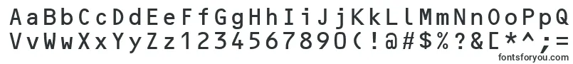 Шрифт OcrBMt – шрифты, начинающиеся на O