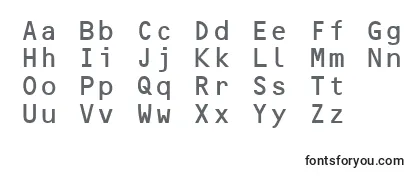 Обзор шрифта OcrBMt