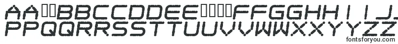 Fonte Ego Trip Fat Skew – fontes macedônias