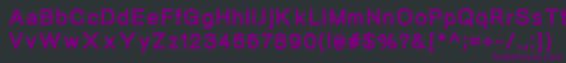 NeogramHeavy Font – Purple Fonts on Black Background