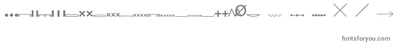 Fonte EsriMil2525cModifiers – fontes cinzentas