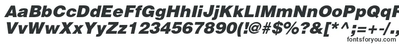 HeliosblackcItalic Font – Fonts for Google Chrome