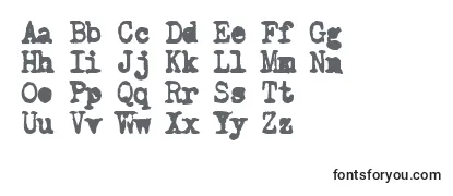 OldTypewriterSimplified Font