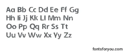 Eroded2Much Font