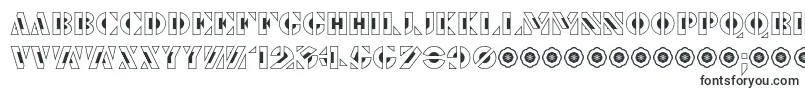 LePochoirCreux-Schriftart – Schriften für Microsoft Office
