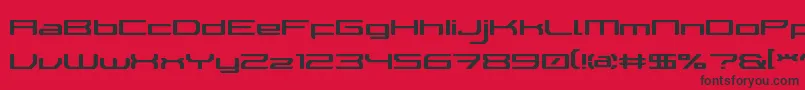 Saiba mais sobre a fonte WalkerBotLdr Fonte WalkerBotLdr – fontes pretas em um fundo vermelho