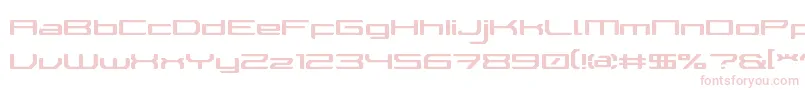 WalkerBotLdr-Schriftart – Rosa Schriften