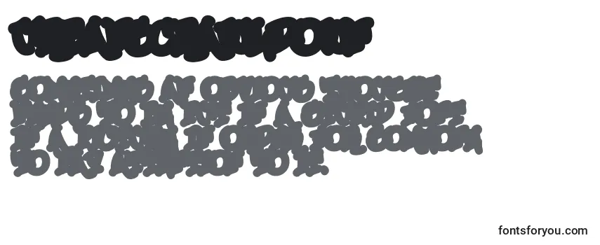 Review of the UrbanScrawlDown Font