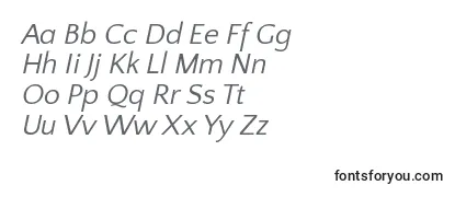 QuattrocentosansItalic Font
