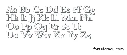 Review of the GouditashadowBold Font