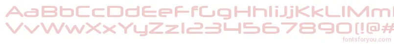 NeuropolxxpBold Font – Pink Fonts on White Background