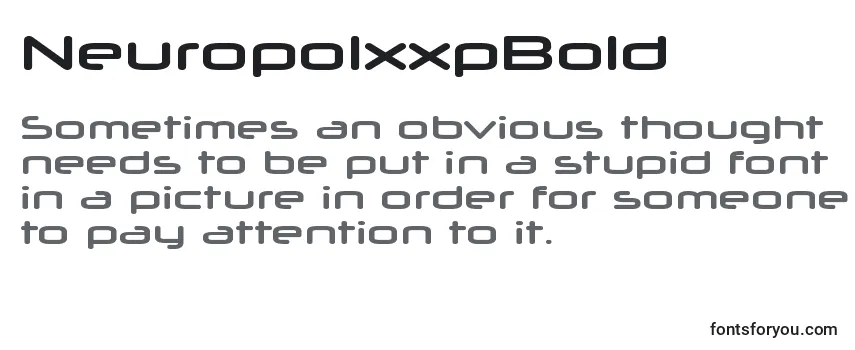 NeuropolxxpBold Font