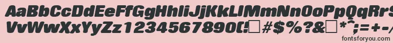 More about RollingstoneItalic Font RollingstoneItalic Font – Black Fonts on Pink Background