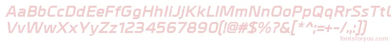 MetralBolditalic Font – Pink Fonts