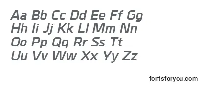 MetralBolditalic Font
