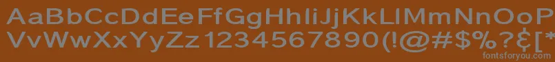 More about CoronaHeavy Font CoronaHeavy Font – Gray Fonts on Brown Background