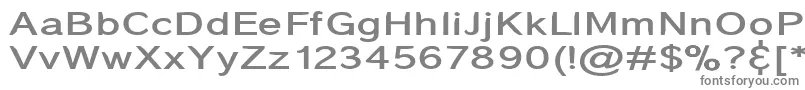 CoronaHeavy-Schriftart – Graue Schriften auf weißem Hintergrund