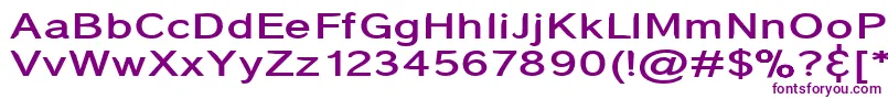 CoronaHeavy Font – Purple Fonts on White Background