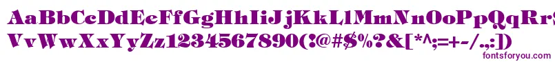 TiffHeavy Font – Purple Fonts