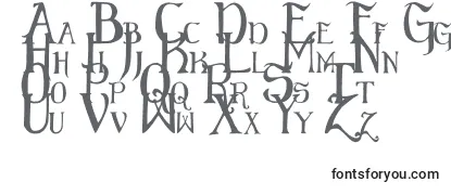 ElementaryGothicScaled Font