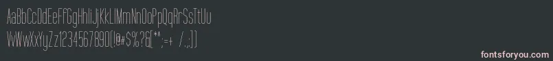 TallFilm Font – Pink Fonts on Black Background