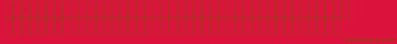 AgaAladdinRegular Font – Brown Fonts on Red Background