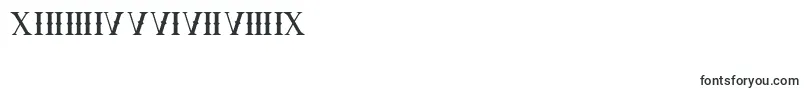 OrnamentalversalsBlack Font – Fonts for Numbers and Digits