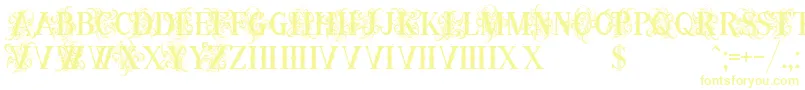 OrnamentalversalsBlack Font – Yellow Fonts