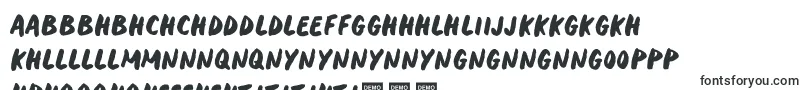 Шрифт HeavyTripDemo – сесото шрифты