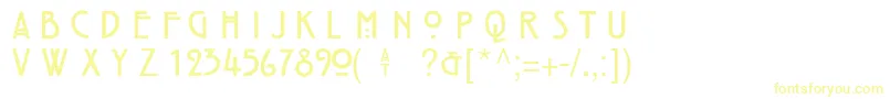 HillHouseMedium Font – Yellow Fonts