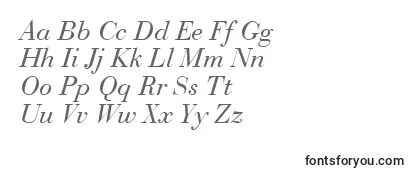 BauerBodoniItalic-fontti