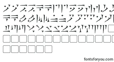 Dovahkiin font – Fonts Runes