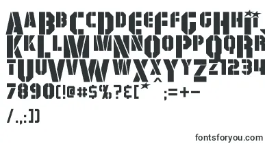 GiColton font – rough Fonts