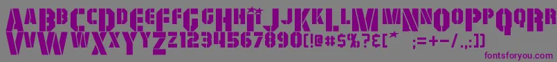 More about GiColton Font GiColton Font – Purple Fonts on Gray Background