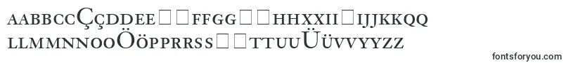 Шрифт JansonOldstyleSsiSmallCaps – азербайджанские шрифты