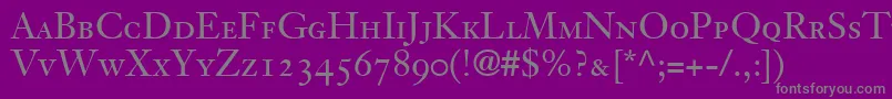 Más sobre la fuente JansonOldstyleSsiSmallCaps fuente JansonOldstyleSsiSmallCaps – Fuentes Grises Sobre Fondo Morado