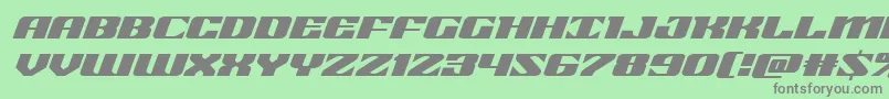 Más sobre la fuente 21gunsaluteexpandital fuente 21gunsaluteexpandital – Fuentes Grises Sobre Fondo Verde