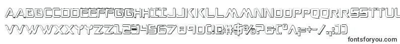 Шрифт WarEagle3DCondensed – 3D шрифты