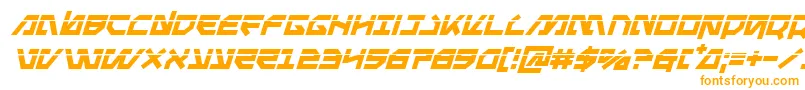 Metalstormlaserital Font – Orange Fonts