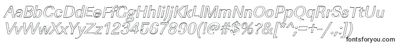 LinearouItalic-fontti – Fontit Microsoft Wordille