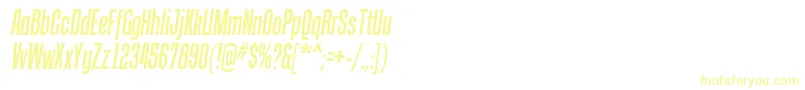 TandellergItalic Font – Yellow Fonts