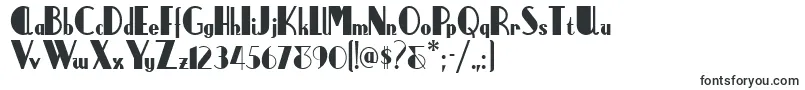 Anchorsteamnf-fontti – Ilman serifejä olevat fontit