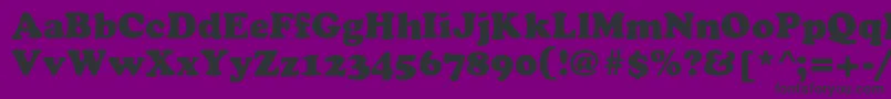 More about Cyrilliccooper Font Cyrilliccooper Font – Black Fonts on Purple Background