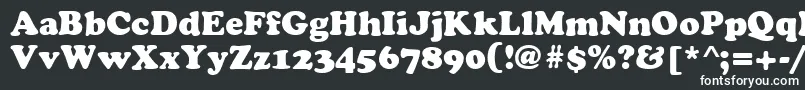 Cyrilliccooper Font – White Fonts