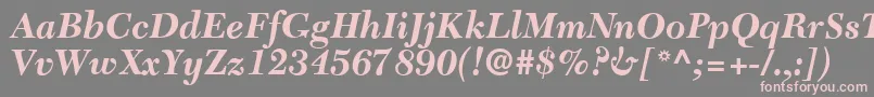More about C651RomanBolditalic Font C651RomanBolditalic Font – Pink Fonts on Gray Background